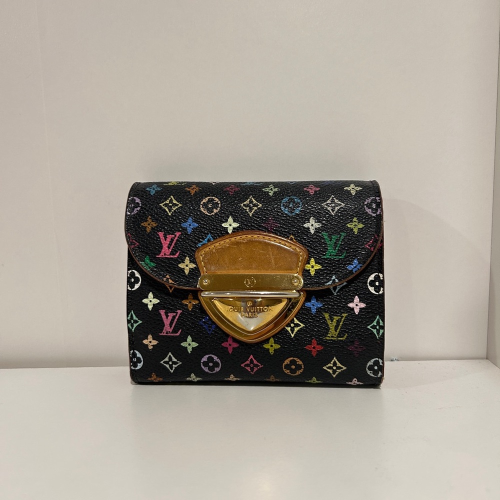 Louis Vuitton Multicolor Monogram Joey Wallet
